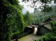 峨眉山清音閣，詩情畫意之地
